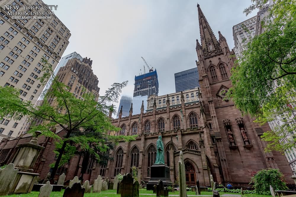Trinity Church In Lower Manhattan Picture