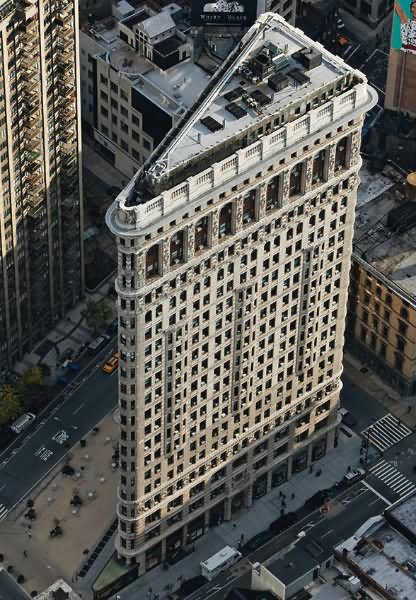 View Of Flatiron Building From The Top
