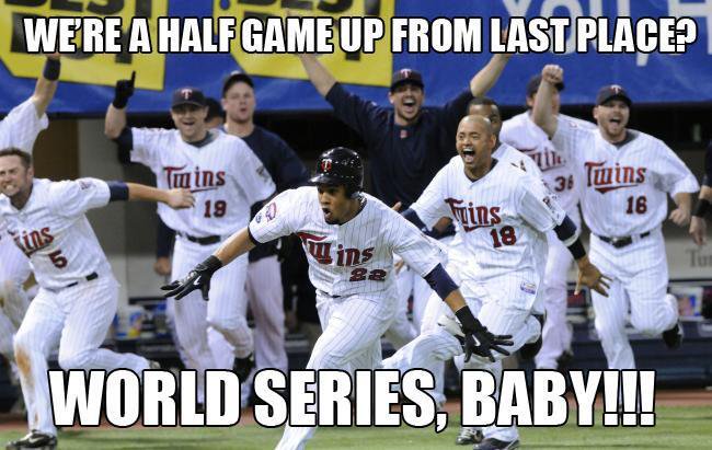 We Are A Half Game Up From Last Place Funny Baseball Meme Picture