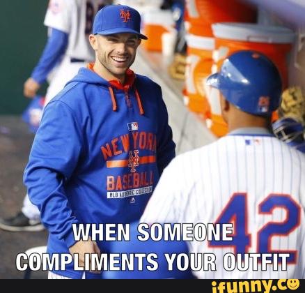 When Someone Compliments Your Outfit Funny Baseball Meme Picture
