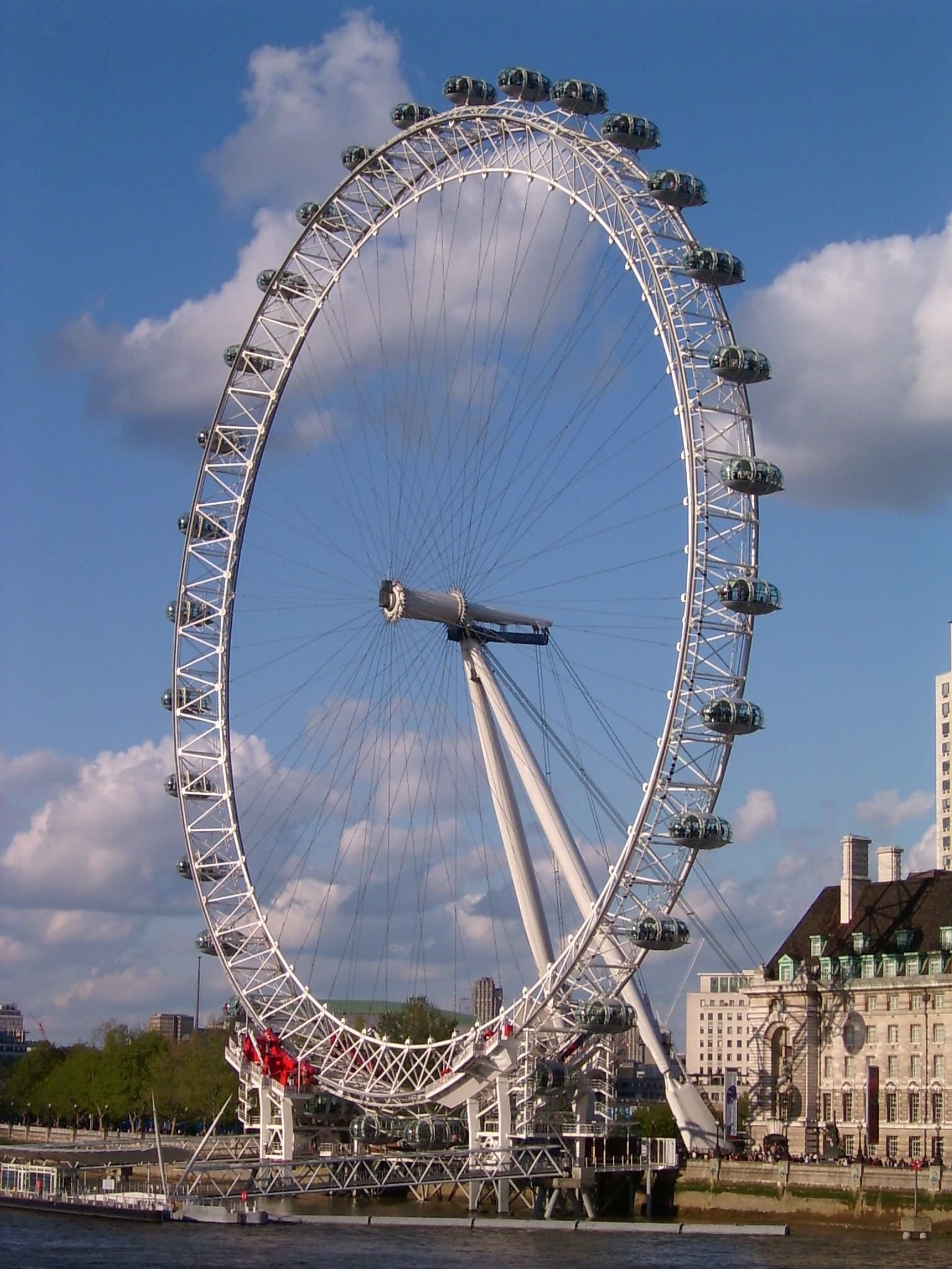 Day Time Picture Of London Eye