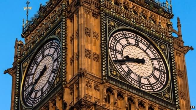 Adorable Closeup Picture Of Big Ben Clock
