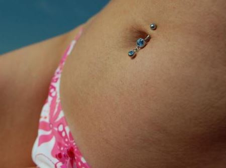 Amazing Belly Piercing Image