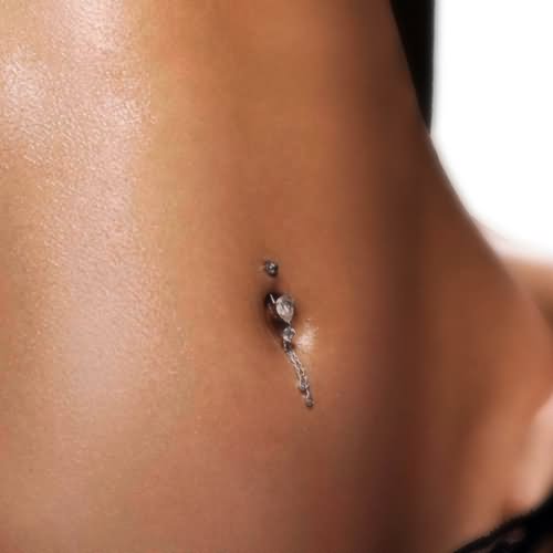 Amazing New Belly Button Piercing