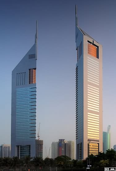 Amazing View Of The Emirates Towers, Dubai