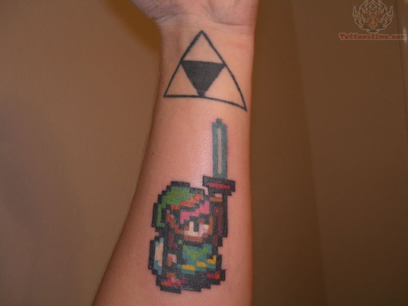 7+ Video Game Tattoos On Forearm