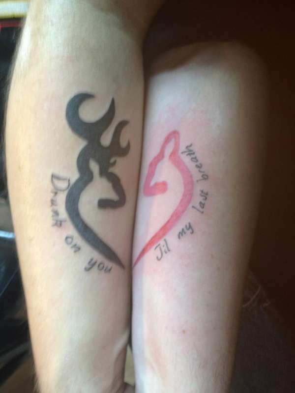 Beautiful Country Tattoos For Couple