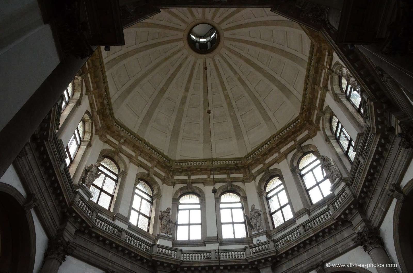 Beautiful Dome Inside The Santa Maria della Salute