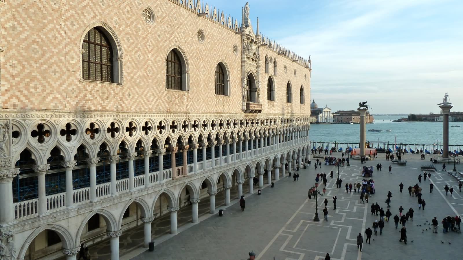 Beautiful Exterior View Of The Doge’s Palace