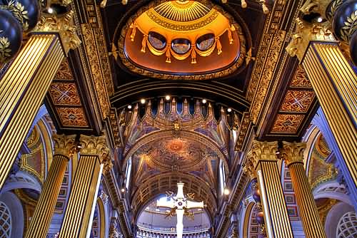 Beautiful Interior View Of The St Paul's Cathedral, London
