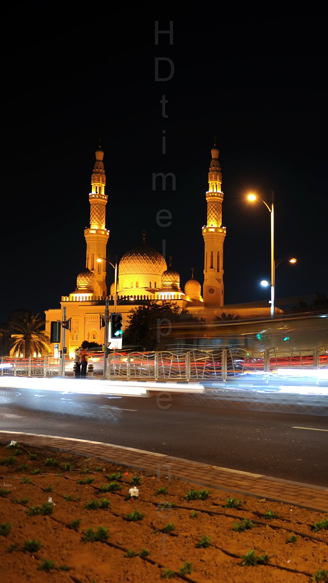 Beautiful Night View Of Jumeirah Mosque