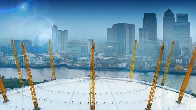 Beautiful Picture of The O2