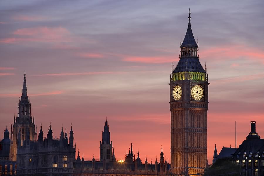 Beauty Of Big Ben During Sunset Picture