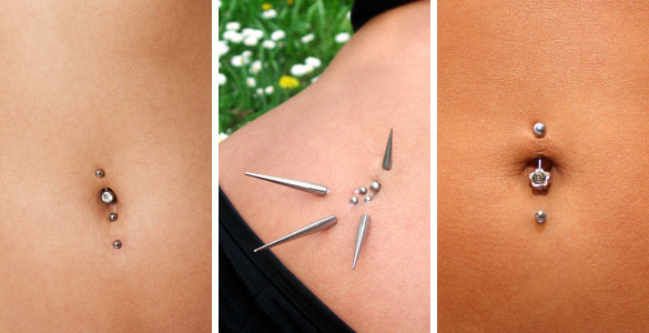 Belly Piercing Images For Girls