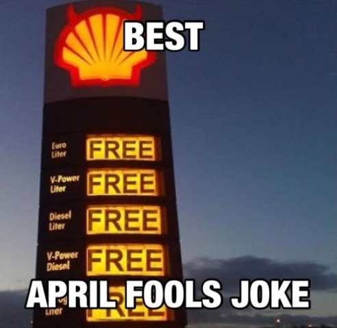 Best April Fools Joke Very Funny Photo