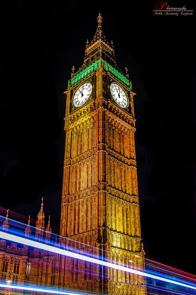 Big Ben At Night Picture