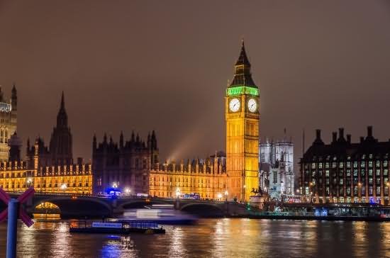 Big Ben, London At Night Picture