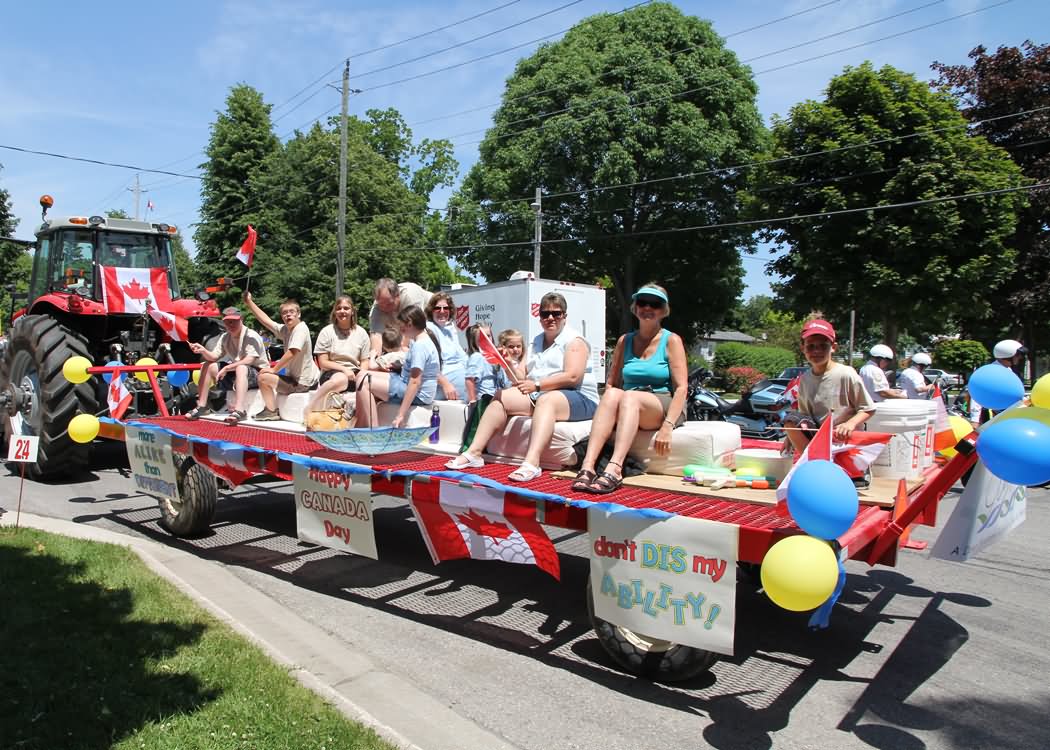 Canada Day Parade Float Picture