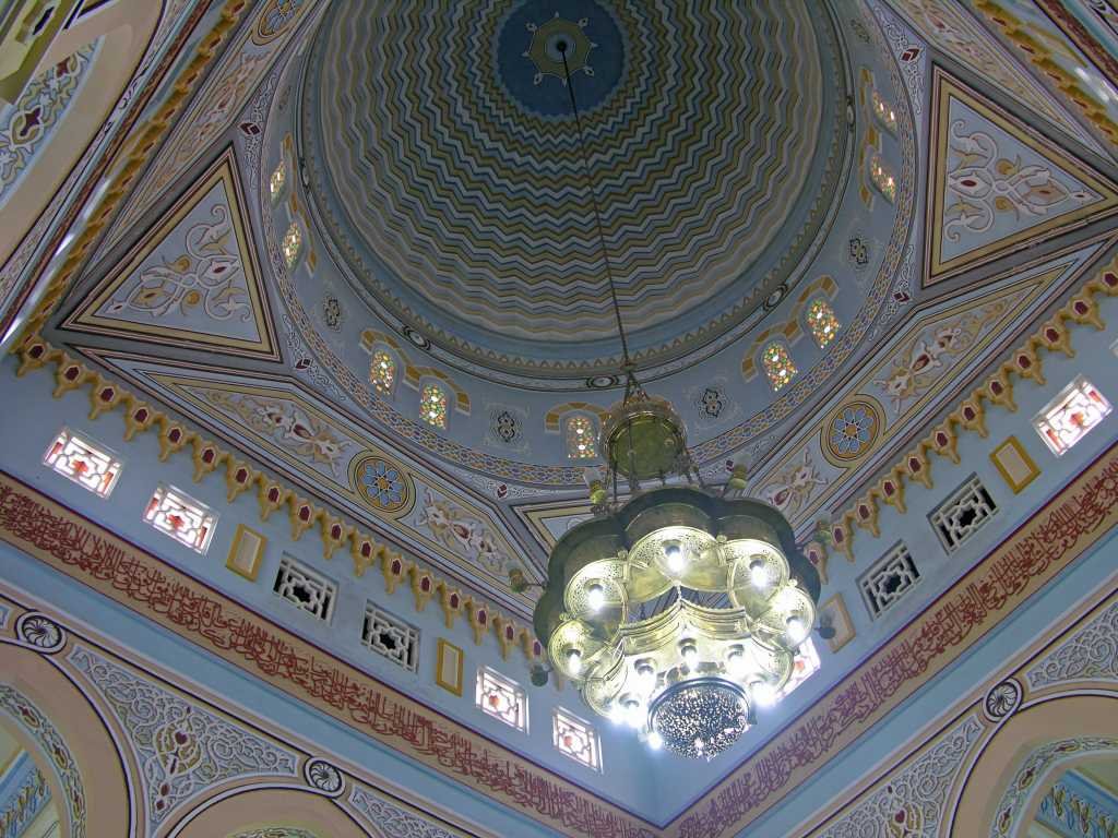 Ceiling Inside The Jumeirah Mosque