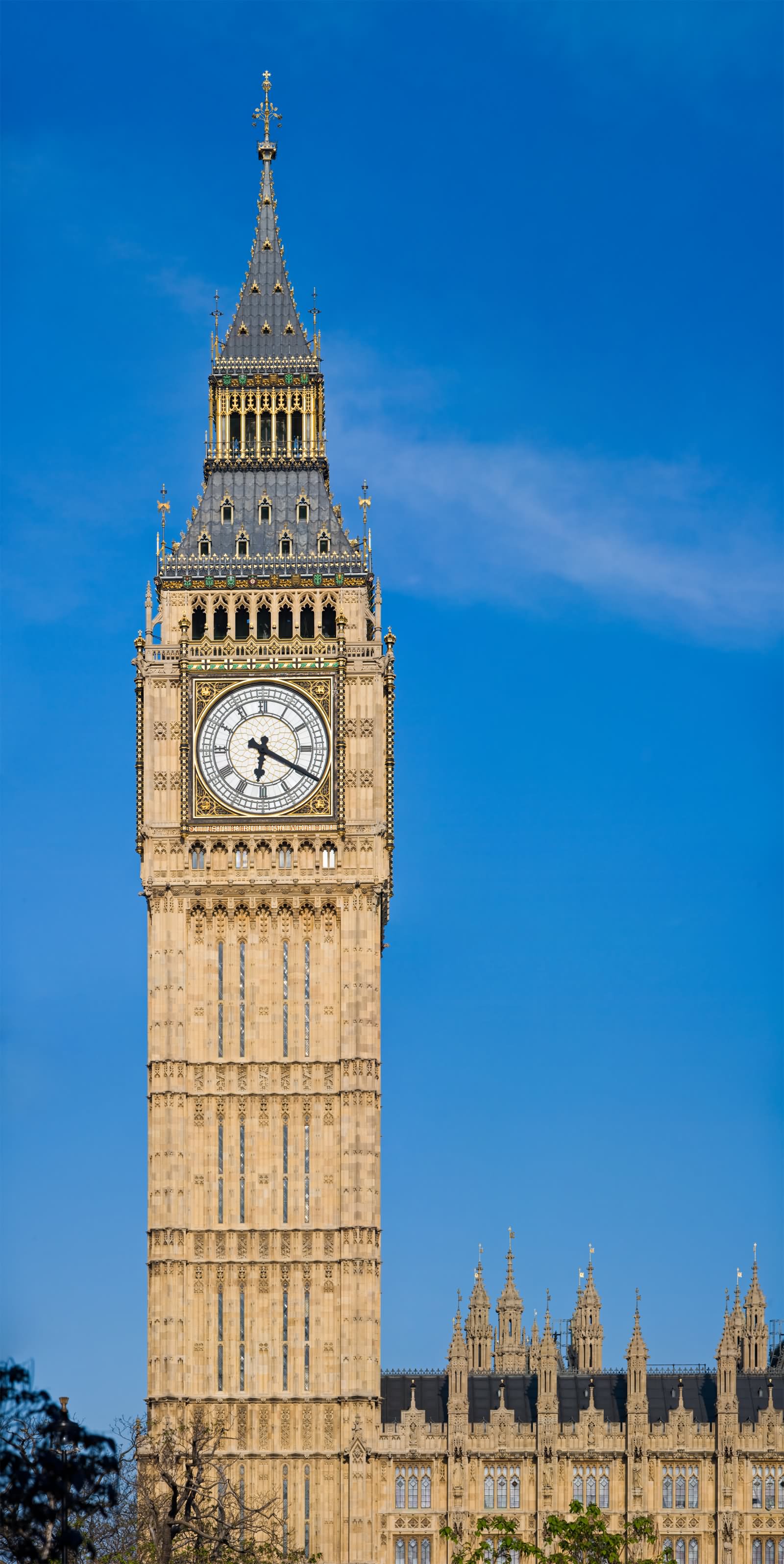 Clock Tower At Big Ben Picture