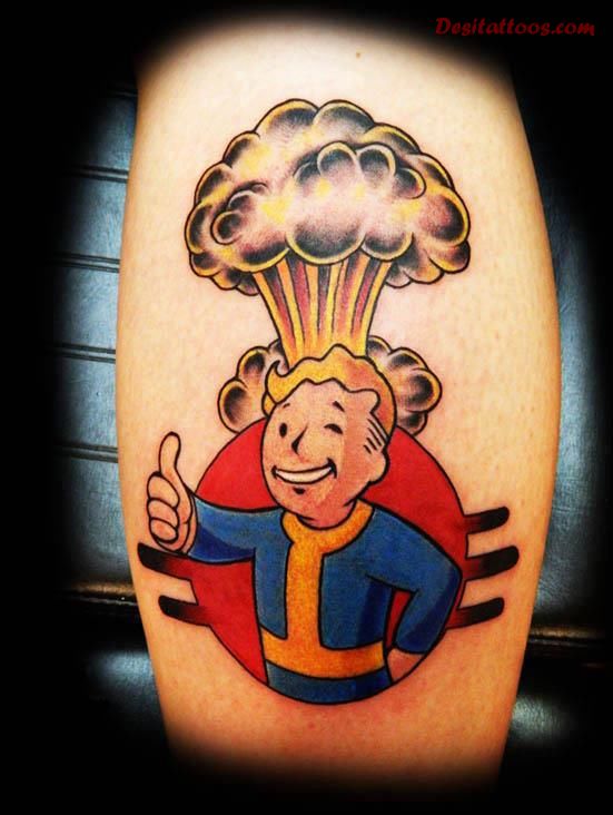 Color Ink Chef Video Game Tattoo