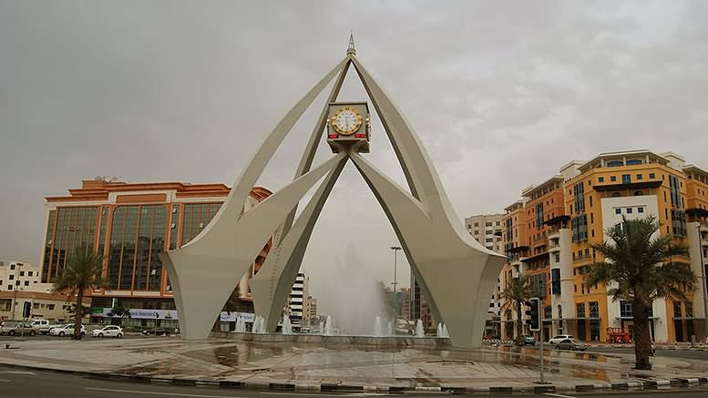 Deira Clock Tower Evening Time Picture