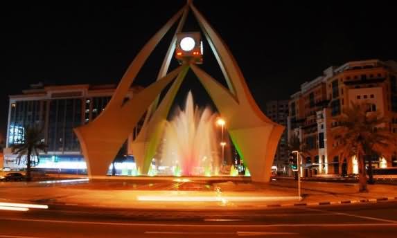 Deira Clock Tower Looks Amazing At Night