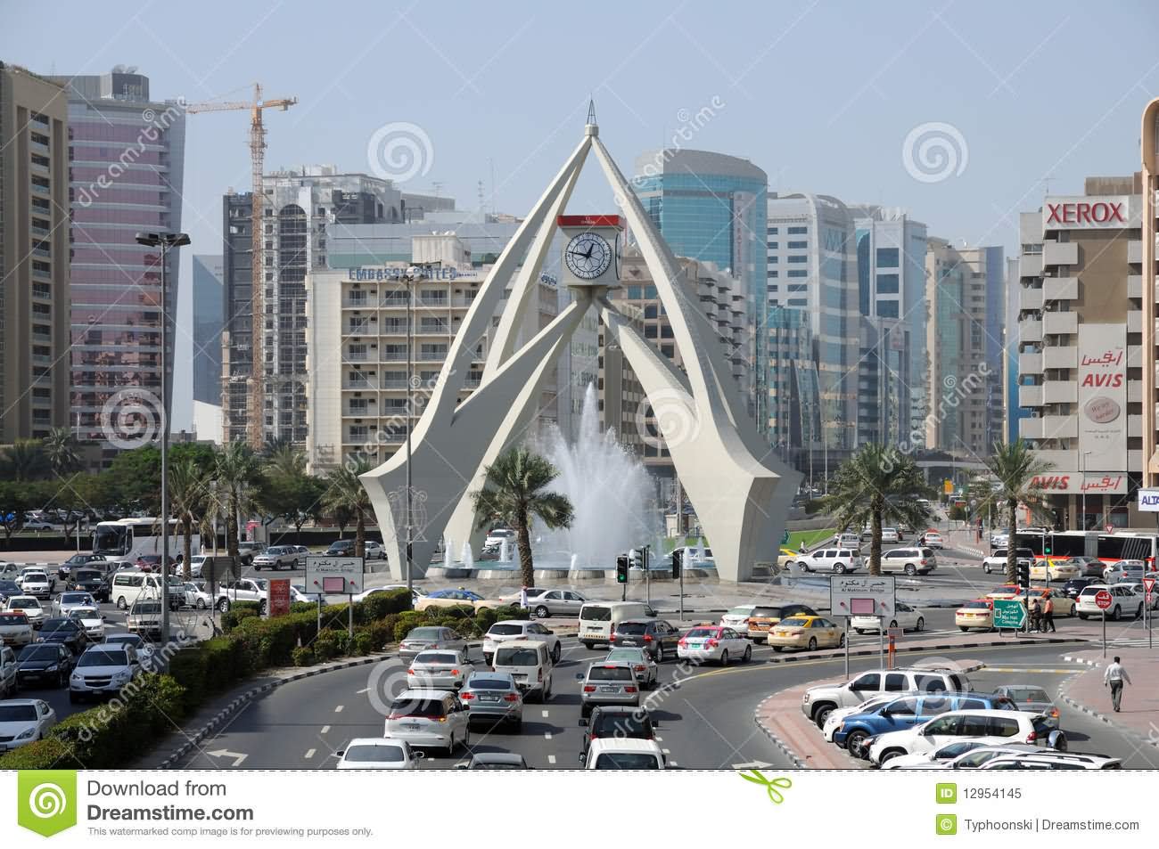 Deira Clock Tower Roundabout In Dubai