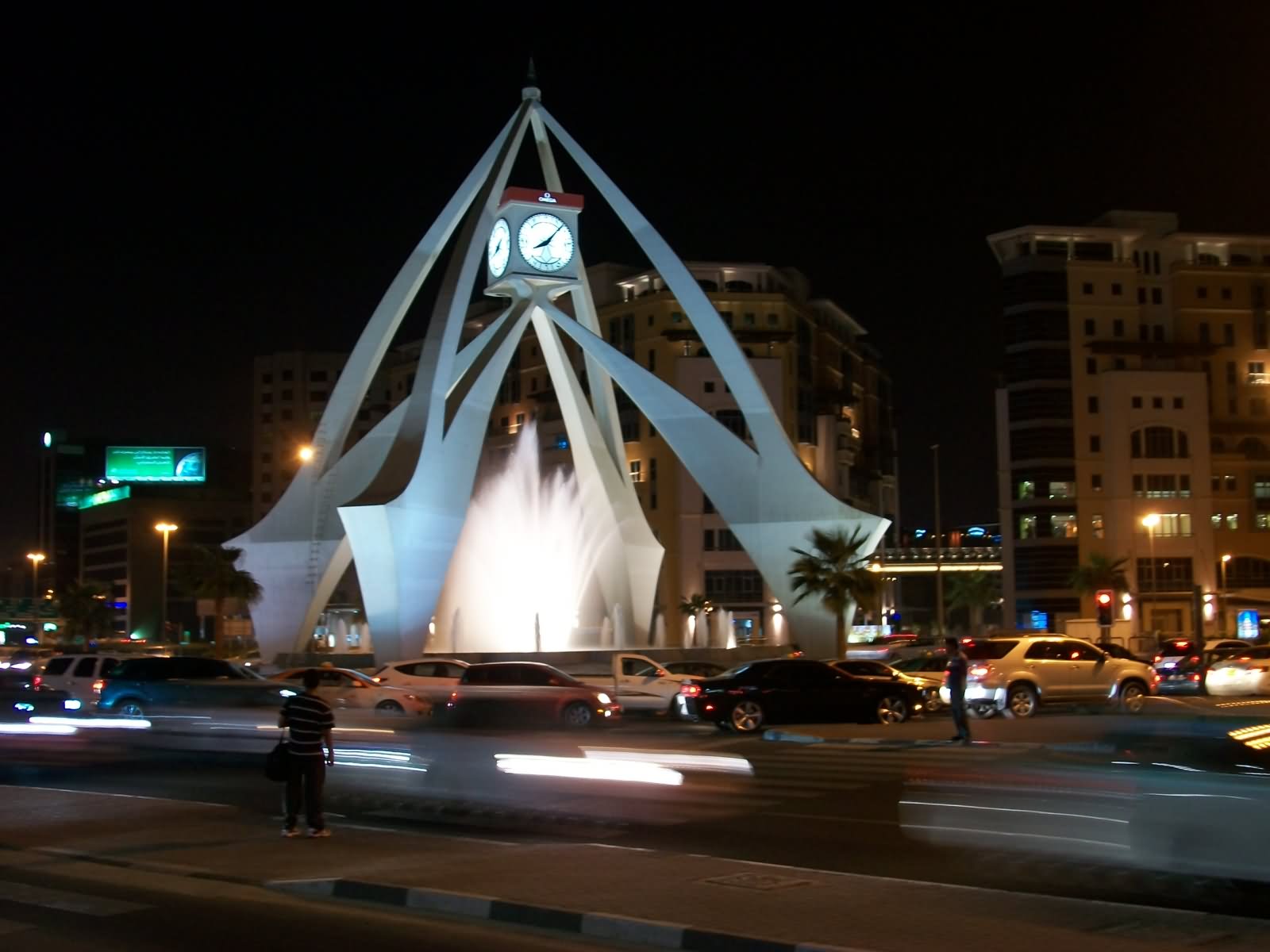 Deira Clocktower Night View Image