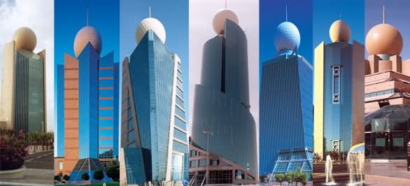 Different Views Of The Etisalat Tower