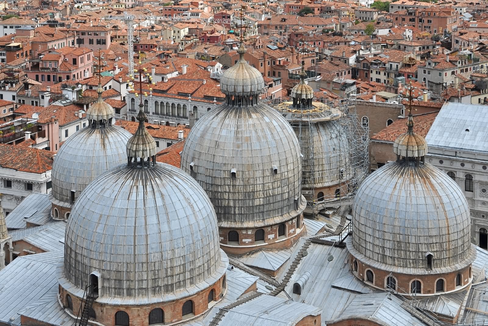 Dome Of St Mark’s Basilica Outside View