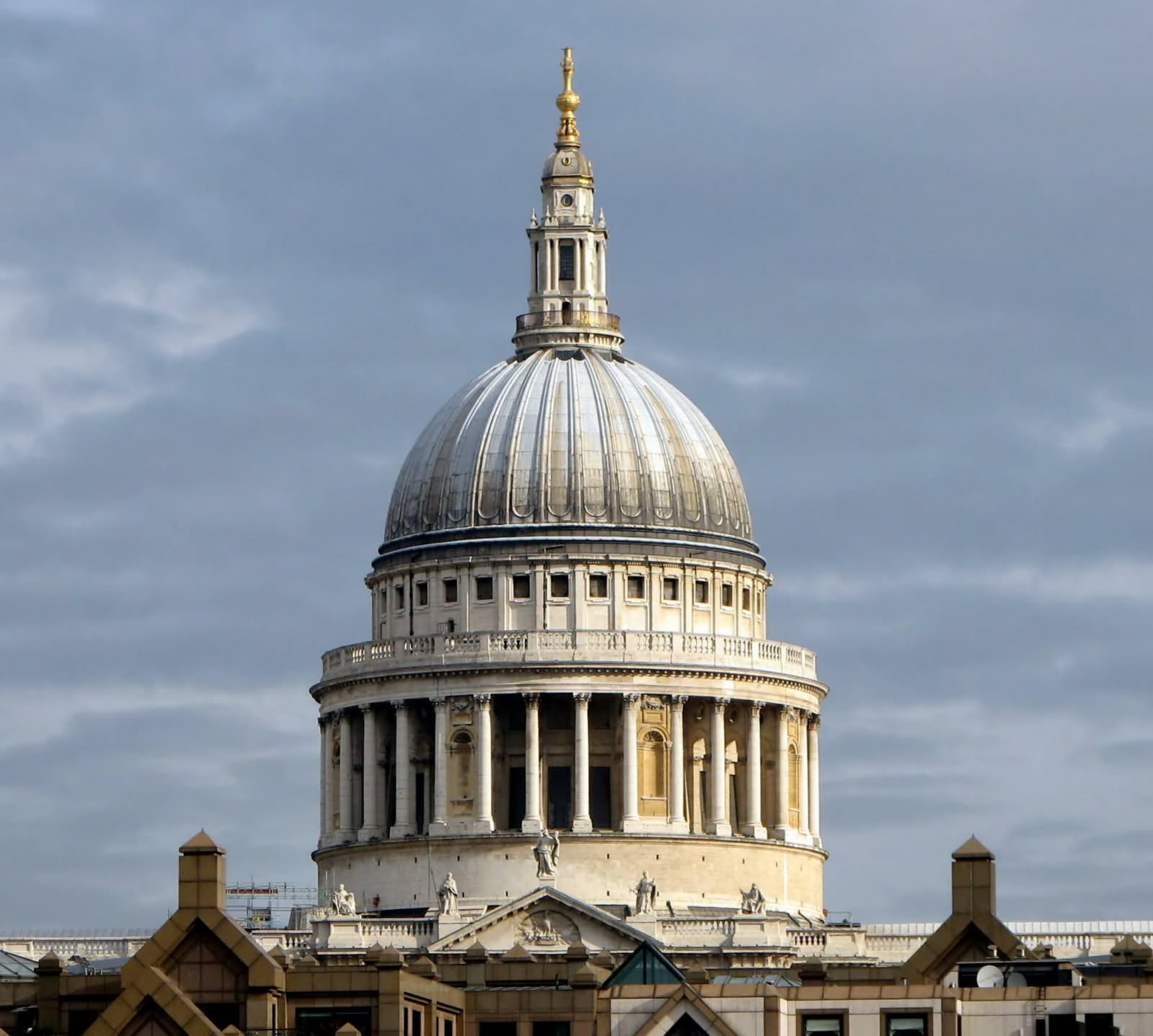 Dome Of The St Paul's Cathedral Exterior View