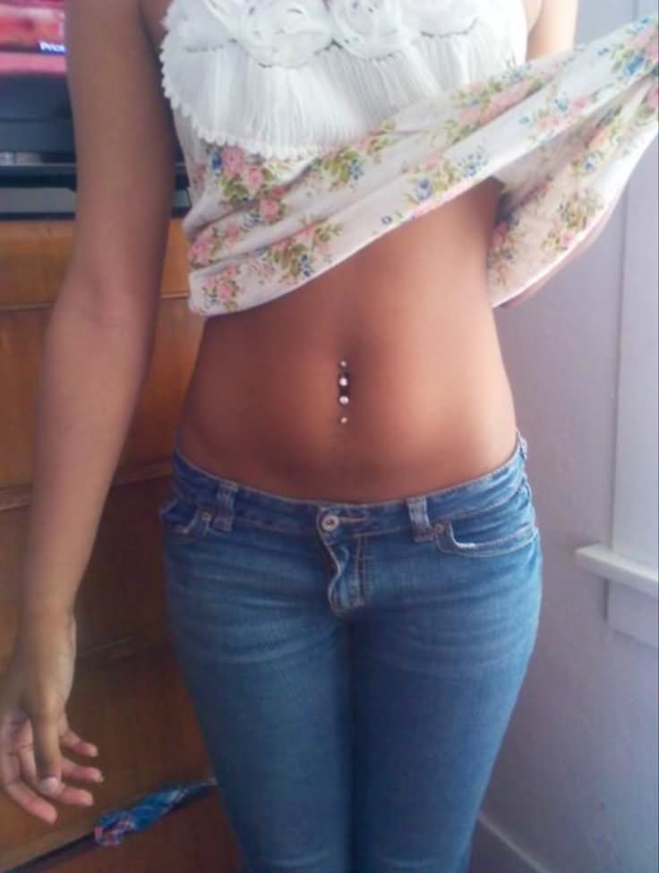 Double Belly Button Piercing Image