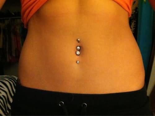 Double Belly Piercing Ideas For Girls