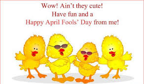 Duckling Funny April Fools Day Picture