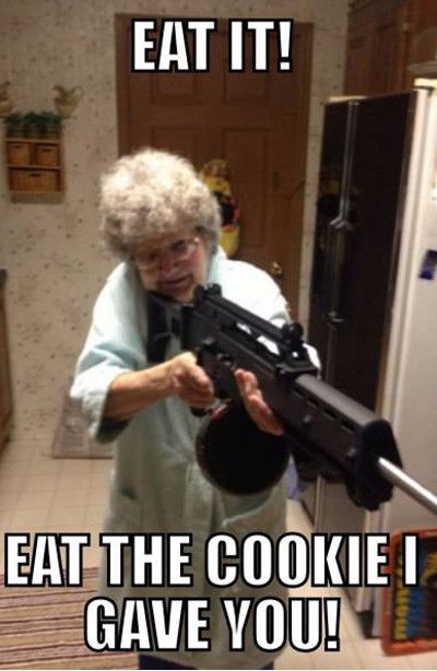 Eat It Eat The Cookie Gave You Funny Cookie Meme Picture