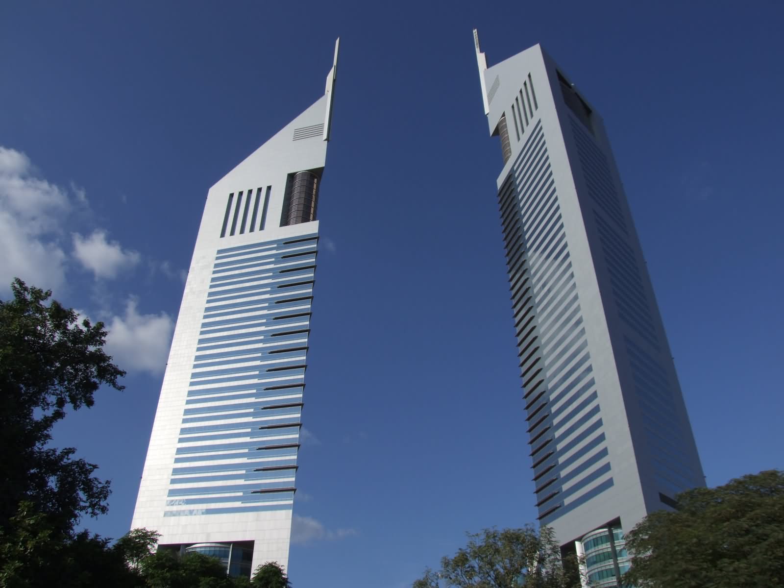 Emirates Towers In Dubai Beautiful Picture