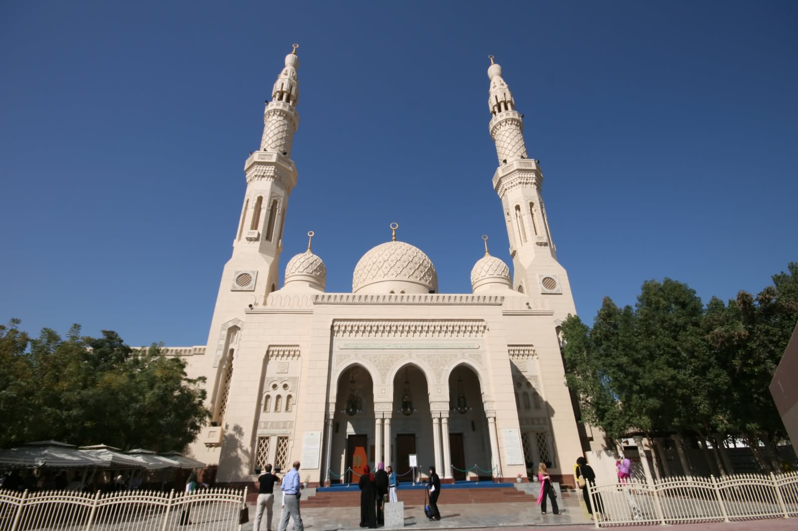 Entrance Of The Jumeirah Mosque
