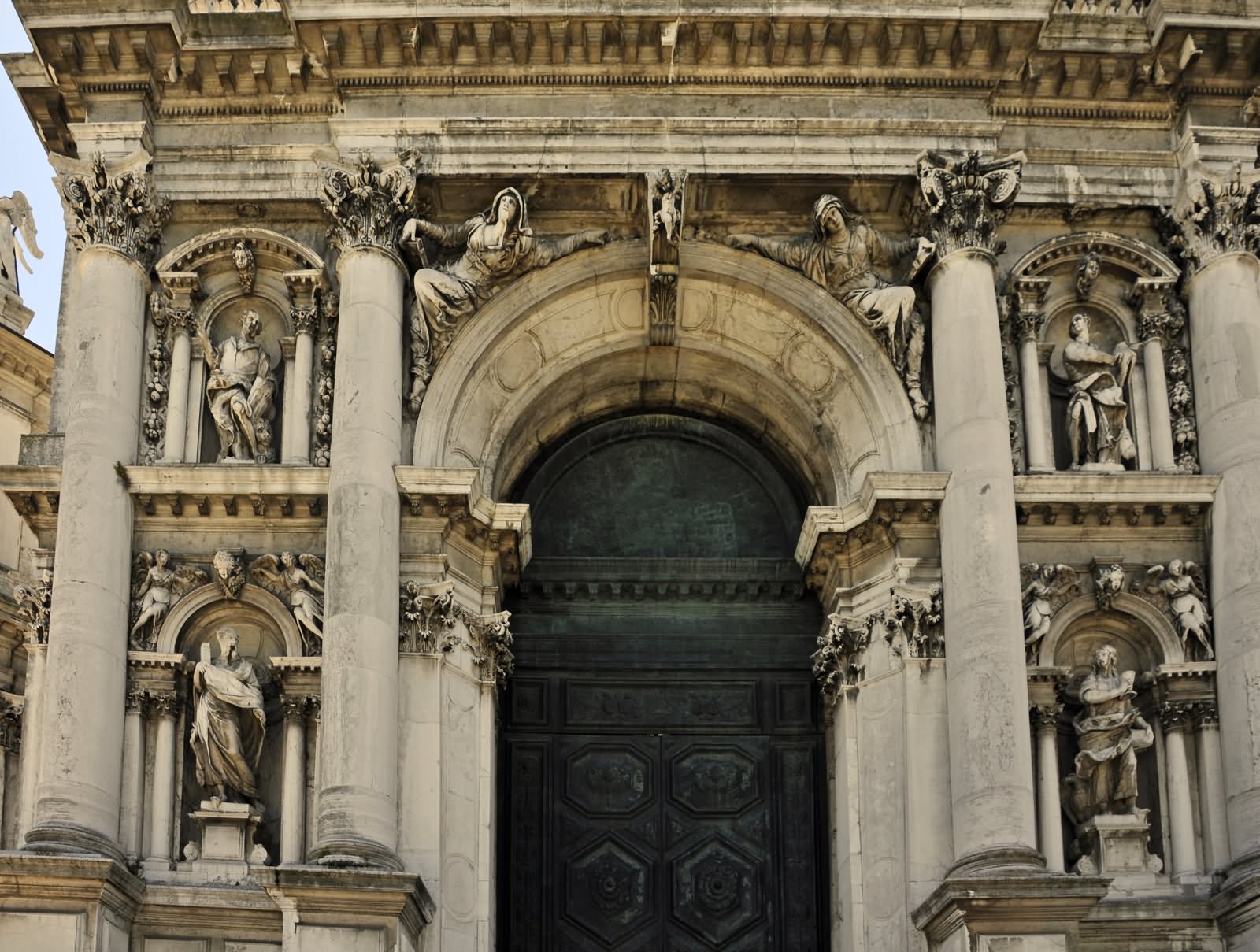 Entrance Of The Santa Maria della Salute