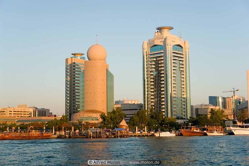 Etisalat Tower And Dubai Creek Tower Picture