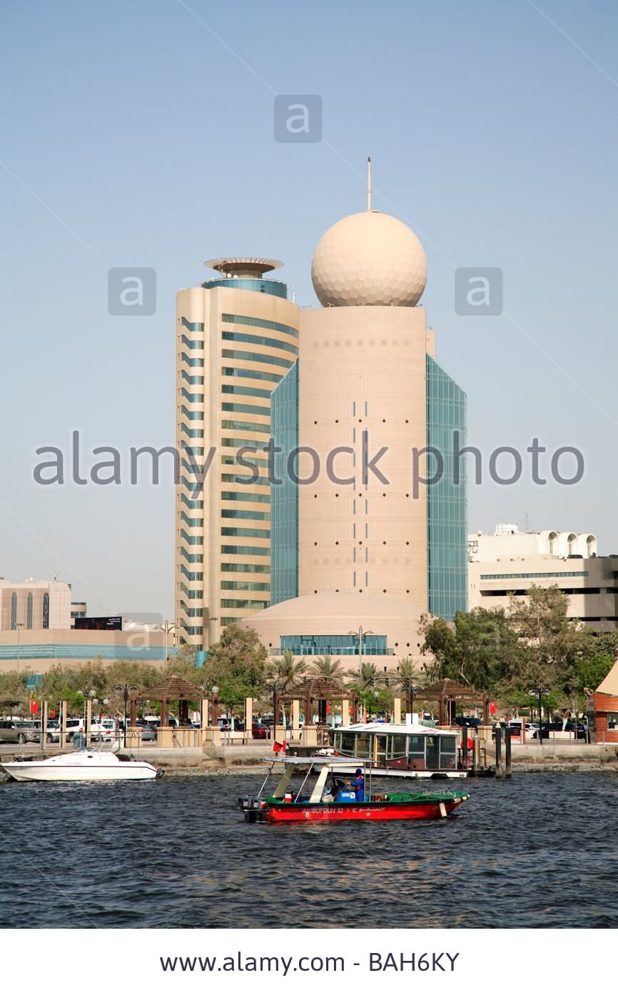 Etisalat Tower Building And Deira Dubai Ceek Picture