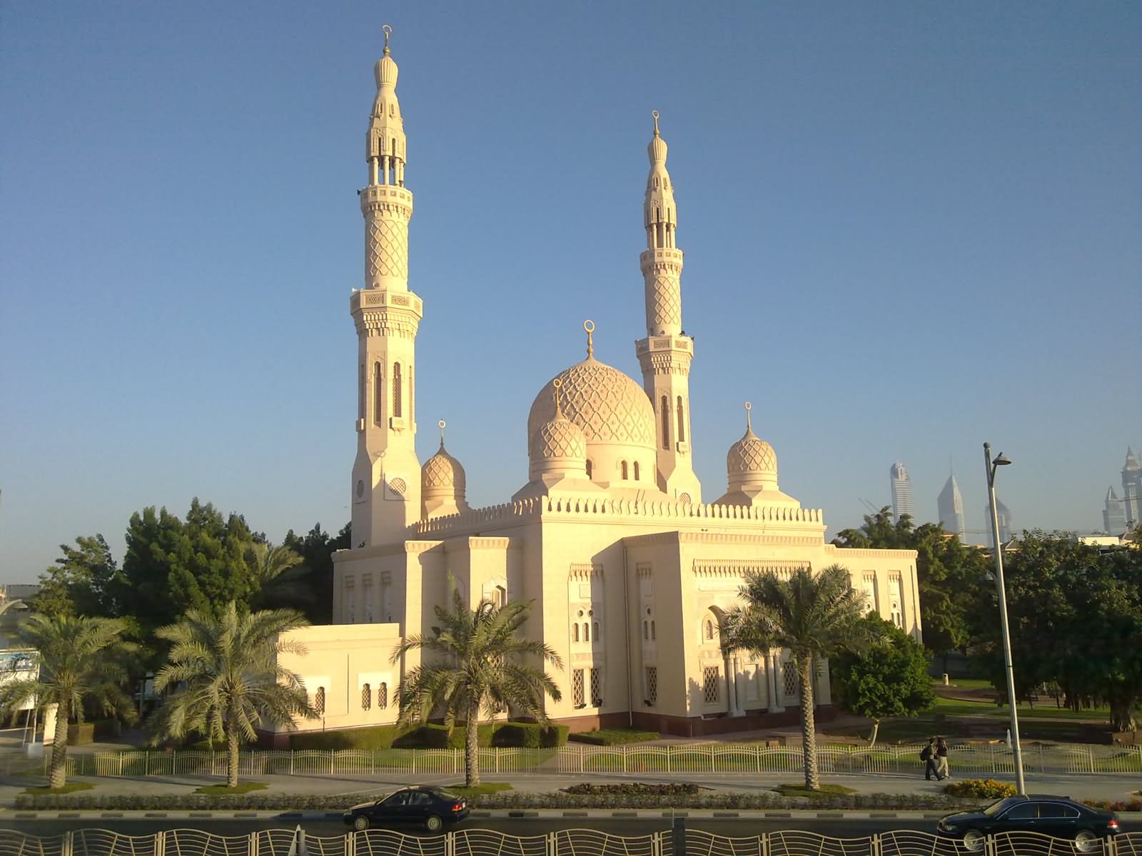 Exterior View Of The Jumeirah Mosque, Dubai