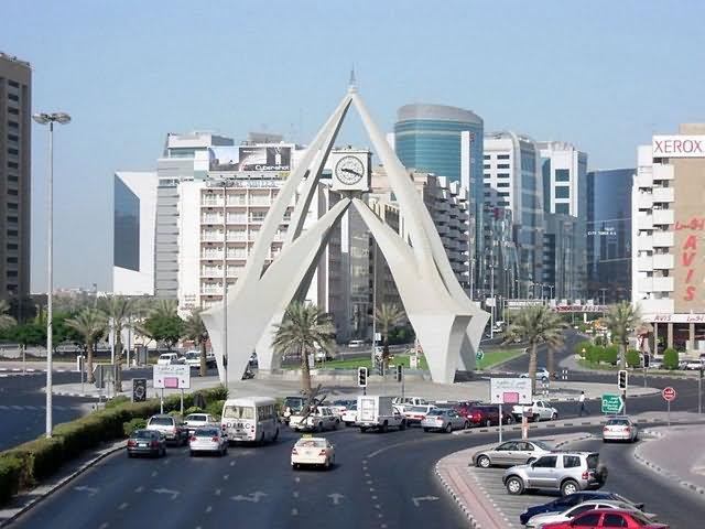 Front Picture Of Deira Clock Tower
