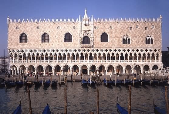Front View Of The Doge's Palace