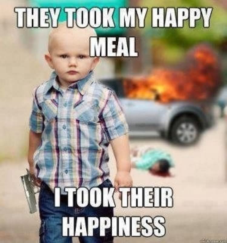Funny Children Meme They Took My Meal Picture