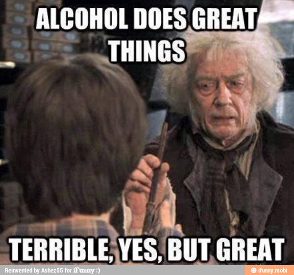 Funny Drinking Meme Alcohol Does Great Things Picture