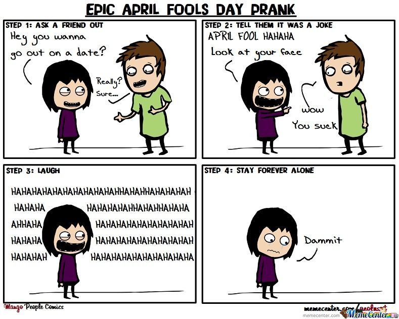 Funny Epic April Fools Day Prank Picture