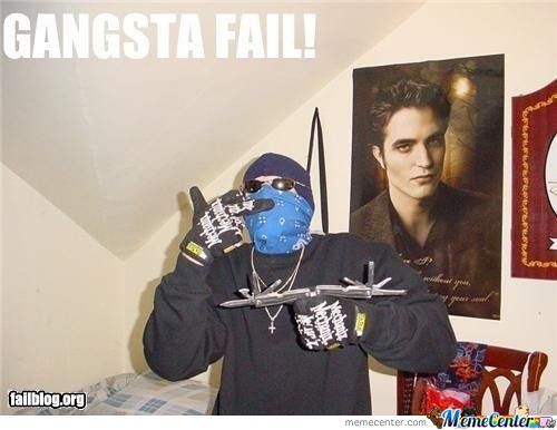 Funny Gangster Fail Picture