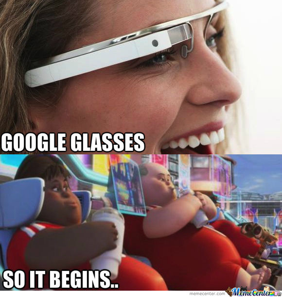Funny Google Glasses Meme Image