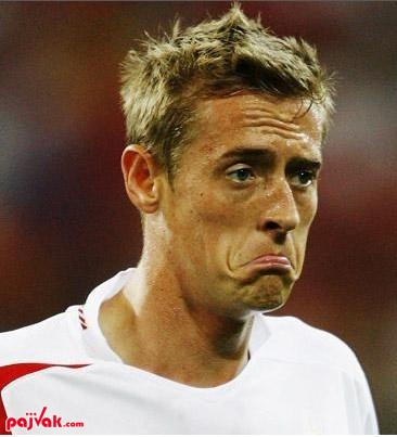Funny Sad Face Soccer Player Picture